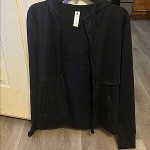 Women's Black Hooded Jacket